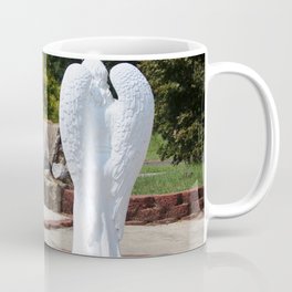 The Ten Commandments With Angel Coffee Mug