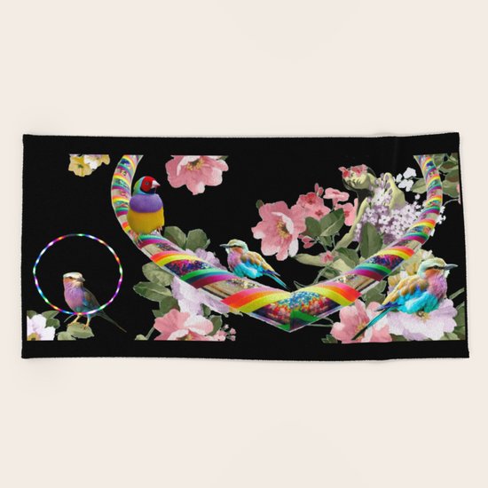 Hoop Love Beach Towel