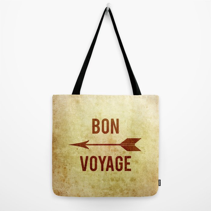 Bon Voyage Tote Bag by Barbo's Art