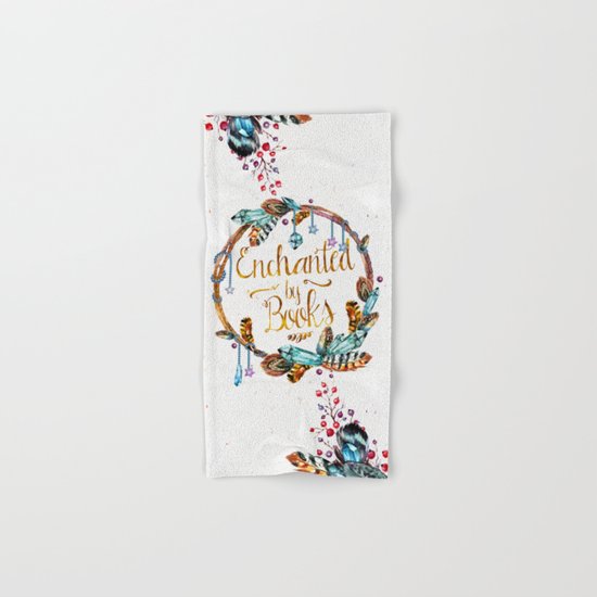 Enchanted by Books Hand & Bath Towel
