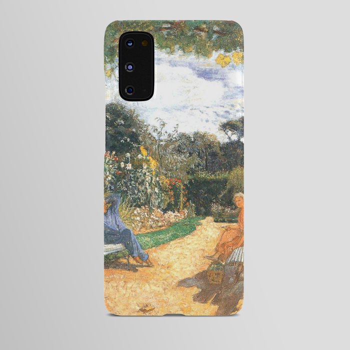 Edouard Vuillard Morning In The Garden, Clos Cezanne Android Case
