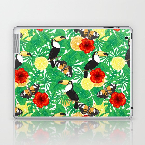 Tropical garden Laptop & iPad Skin