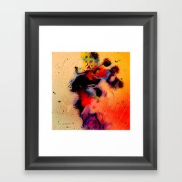 At the tempo of the carnival Framed Art Print
