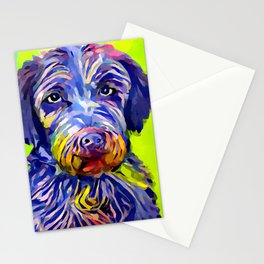 Portuguese Water Dog Puppy Stationery Card