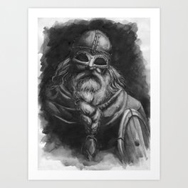 Viking Art Print