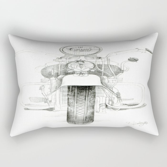 Motorcycle 1 Rectangular Pillow
