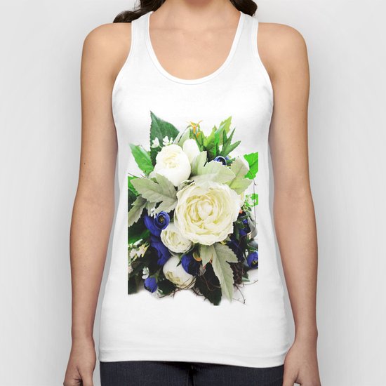 Flowers # Unisex Tank Top
