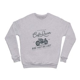 Cafe Racer Rider Motorcycle Crewneck Sweatshirt