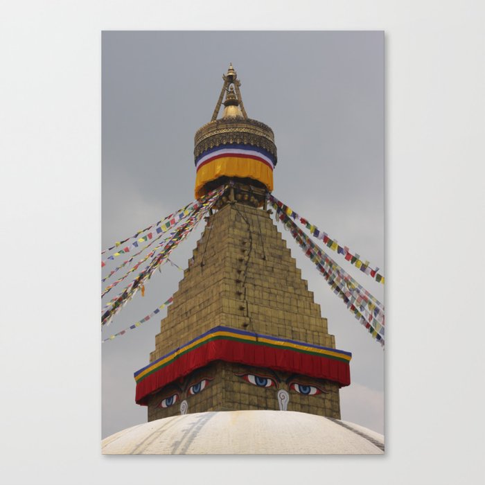 Bodhinath Stupa Canvas Print