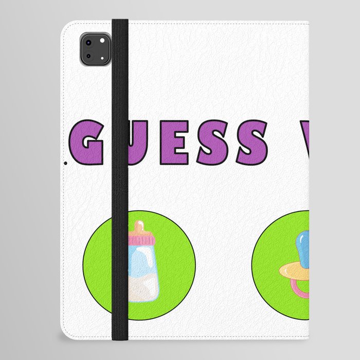 Guess what... New Baby coming iPad Folio Case