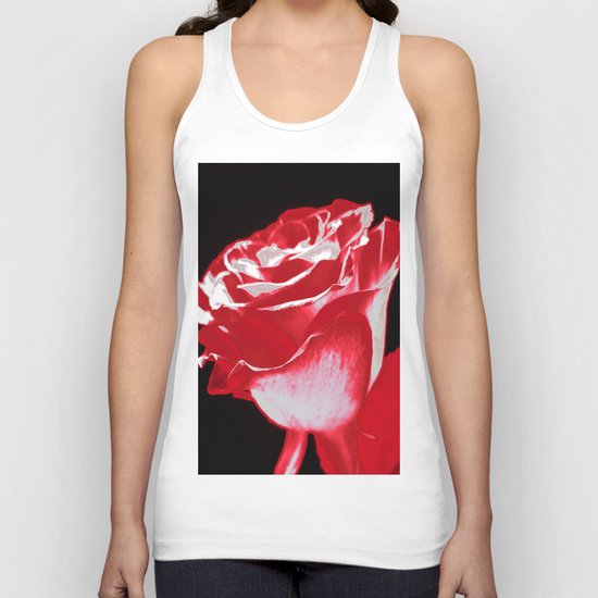 Colorful Rose P Unisex Tank Top