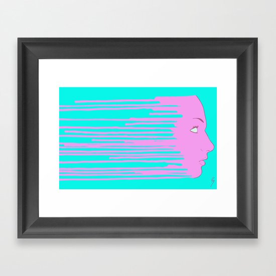 Ghost Framed Art Print