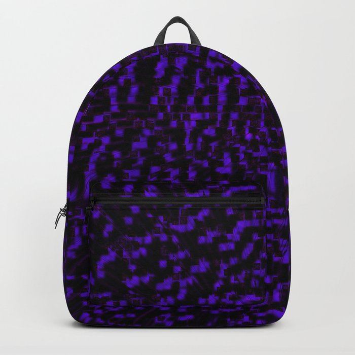 Purple Cubes Backpack