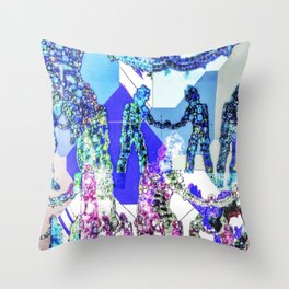 Abstract I Throw Pillow