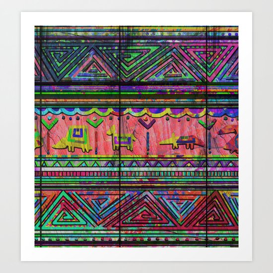 Cobertor Nativ Art Print