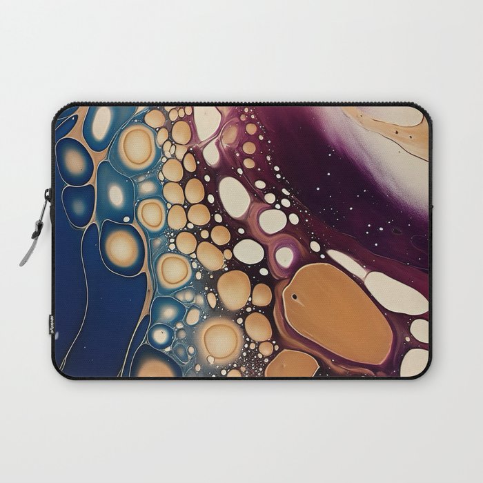 Liquid abstract painting #3 Laptop Sleeve