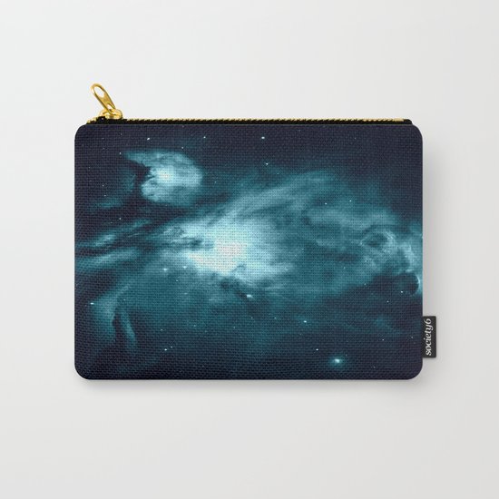 Orion nebula : Teal Galaxy Space Carry-All Pouch