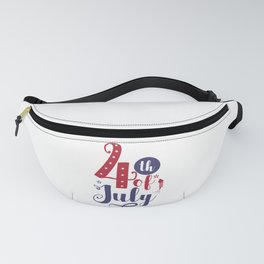 4th of july 5 Independence Day Shirt Fanny Pack
