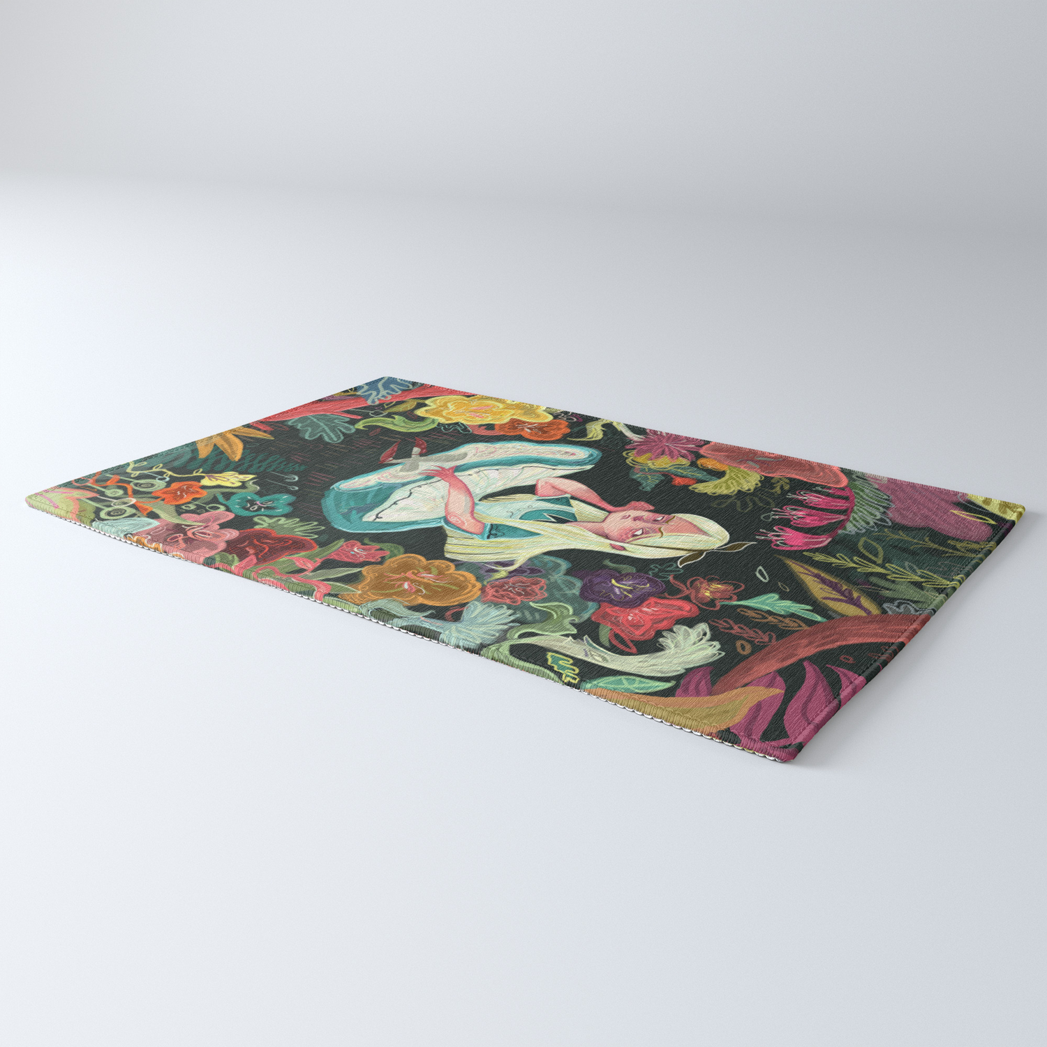 Alice In Wonderland Rug By Karljmountford Society6
