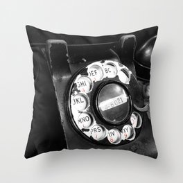 Call Me Another Day Throw Pillow