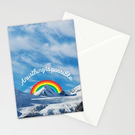 Anusthing is possible in Alaska Stationery Cards