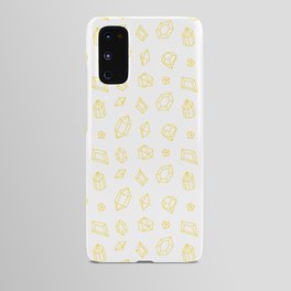 Yellow Gems Pattern Android Case