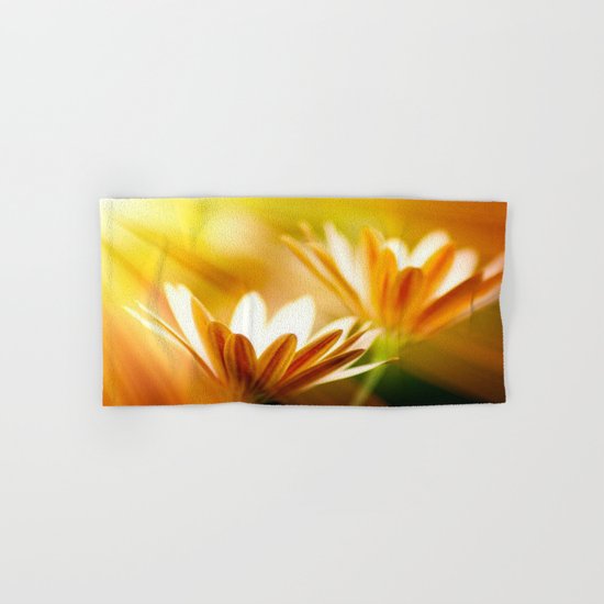 yellow flower Hand & Bath Towel