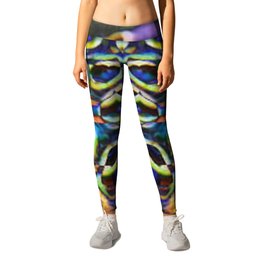 Fomenting Leggings | Graphicdesign, Watercolor, Ink, Vector, Digital, Illustration, Abstract, Stencil, Hatching, Acrylic 
