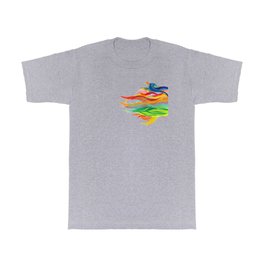 Eagle Series - Purple Dot Pattern T Shirt