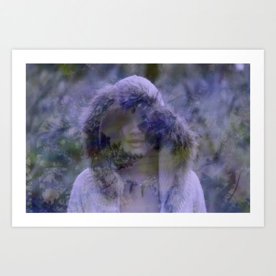 the tire of a wanderer Art Print