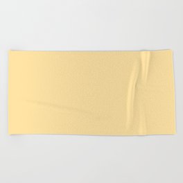 Geranium Yellow Beach Towel