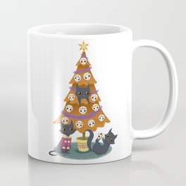 Meowy christmas sugar skulls Coffee Mug