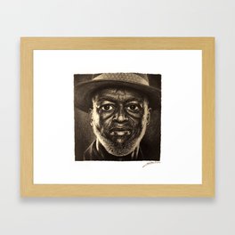 Rum Worker Framed Art Print