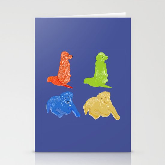 Warhol Dogs Stationery Cards