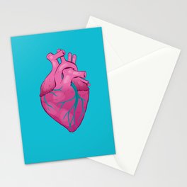 Hearts 01 - Human Heart Stationery Cards