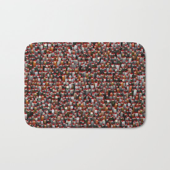 Christmas cats Bath Mat