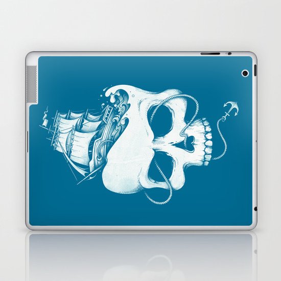 Sailing the Dead Sea Laptop & iPad Skin