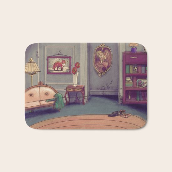 Shabby Chic Bath Mat