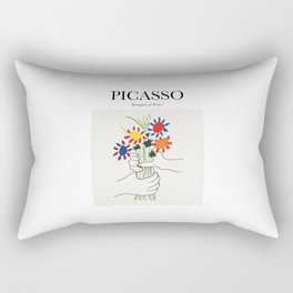Picasso - Bouquet of Peace Rectangular Pillow