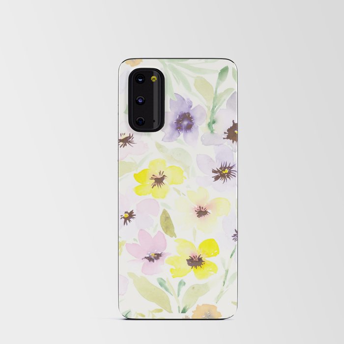 Mediterranean Flowers - soft version Android Card Case