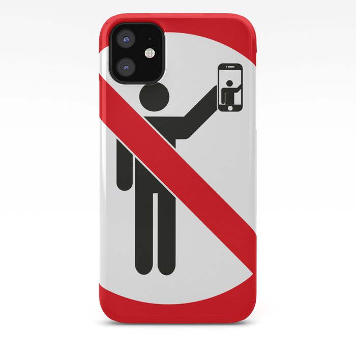 No Selfies ممنوع التصوير الذاتي Iphone Case By Zaharalsayed Society6