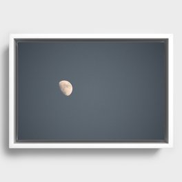 Waxing Gibbous  Framed Canvas