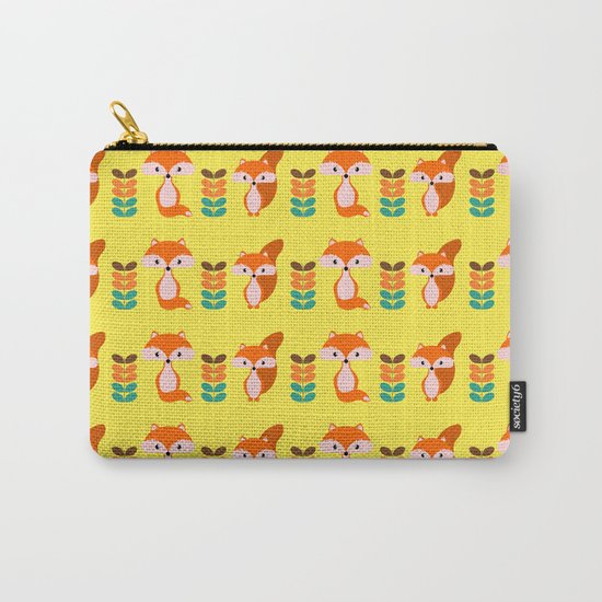 Cute foxes Carry-All Pouch