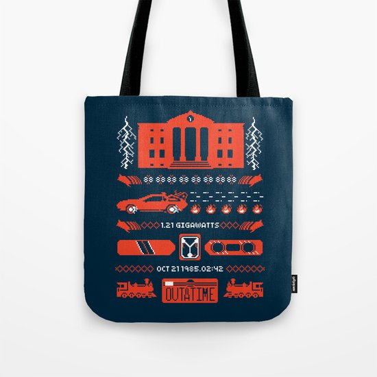 1.21 Stitches Tote Bag