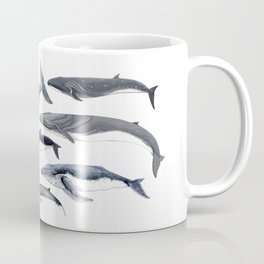 Whales and right whale Coffee Mug