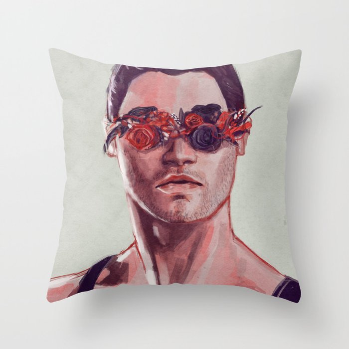 See no evil Throw Pillow