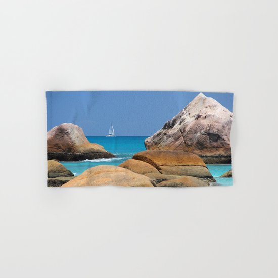Sea Seychelles Hand & Bath Towel