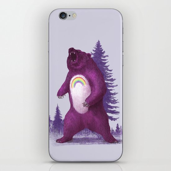 Scare Bear iPhone & iPod Skin