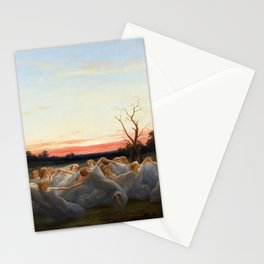 Meadow Elves (1850) Stationery Card