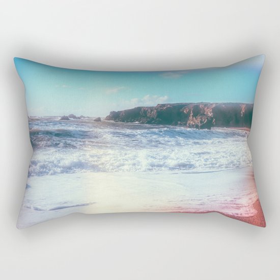 California Sunshine Waves Rectangular Pillow